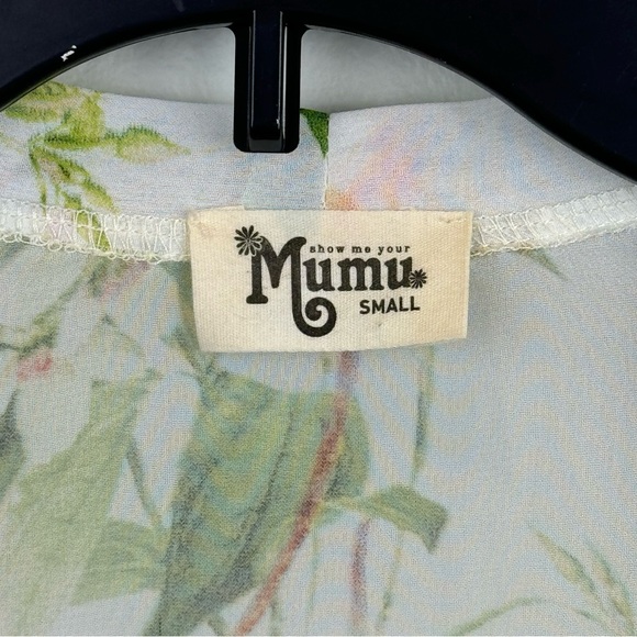 Show Me Your MuMu Metzler Kimono Flower Press Size Small - Picture 5 of 11